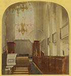 Trinity Church Interior [Stereoviews 1860s] 